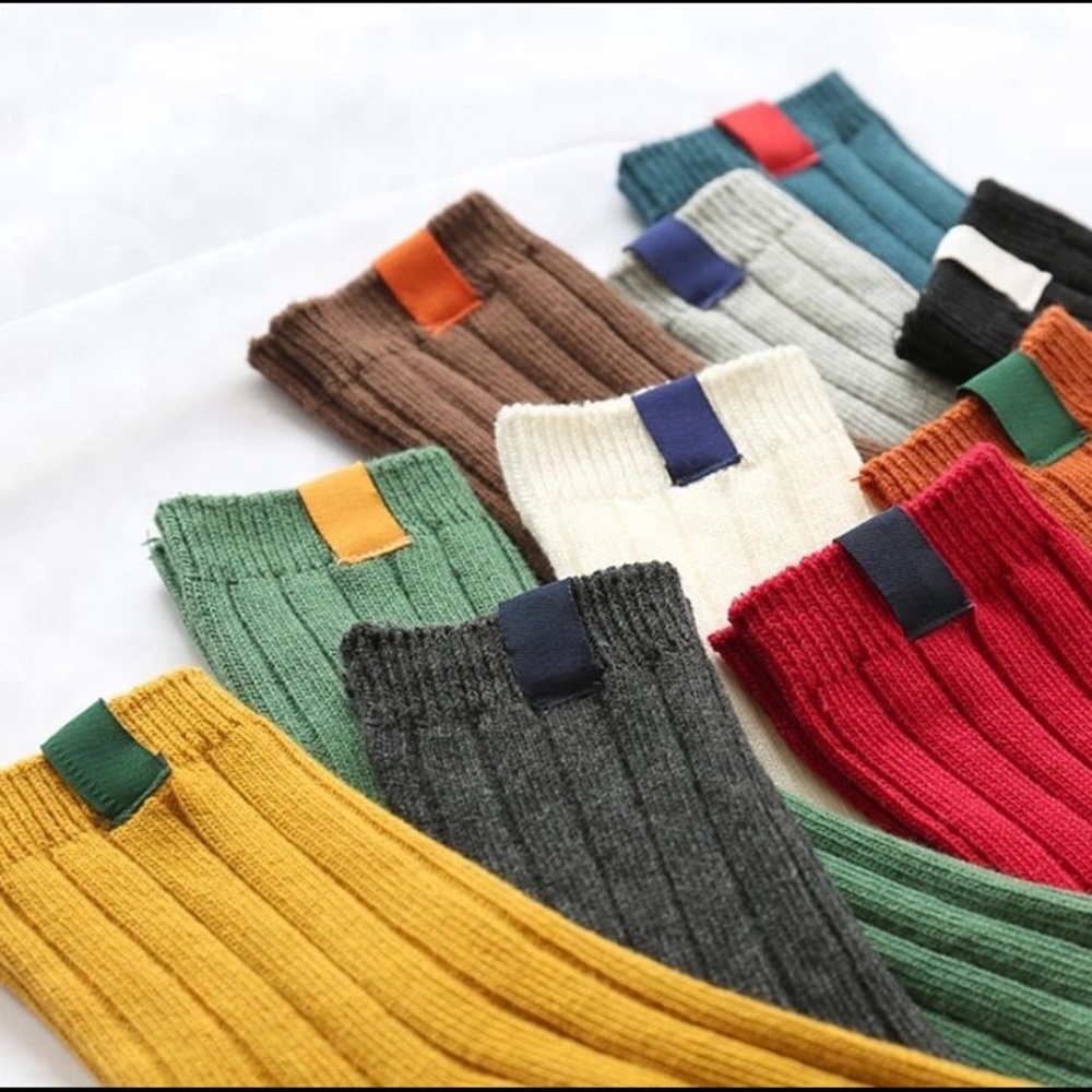 5 pairs Vintage crew socks. SOLD OUT